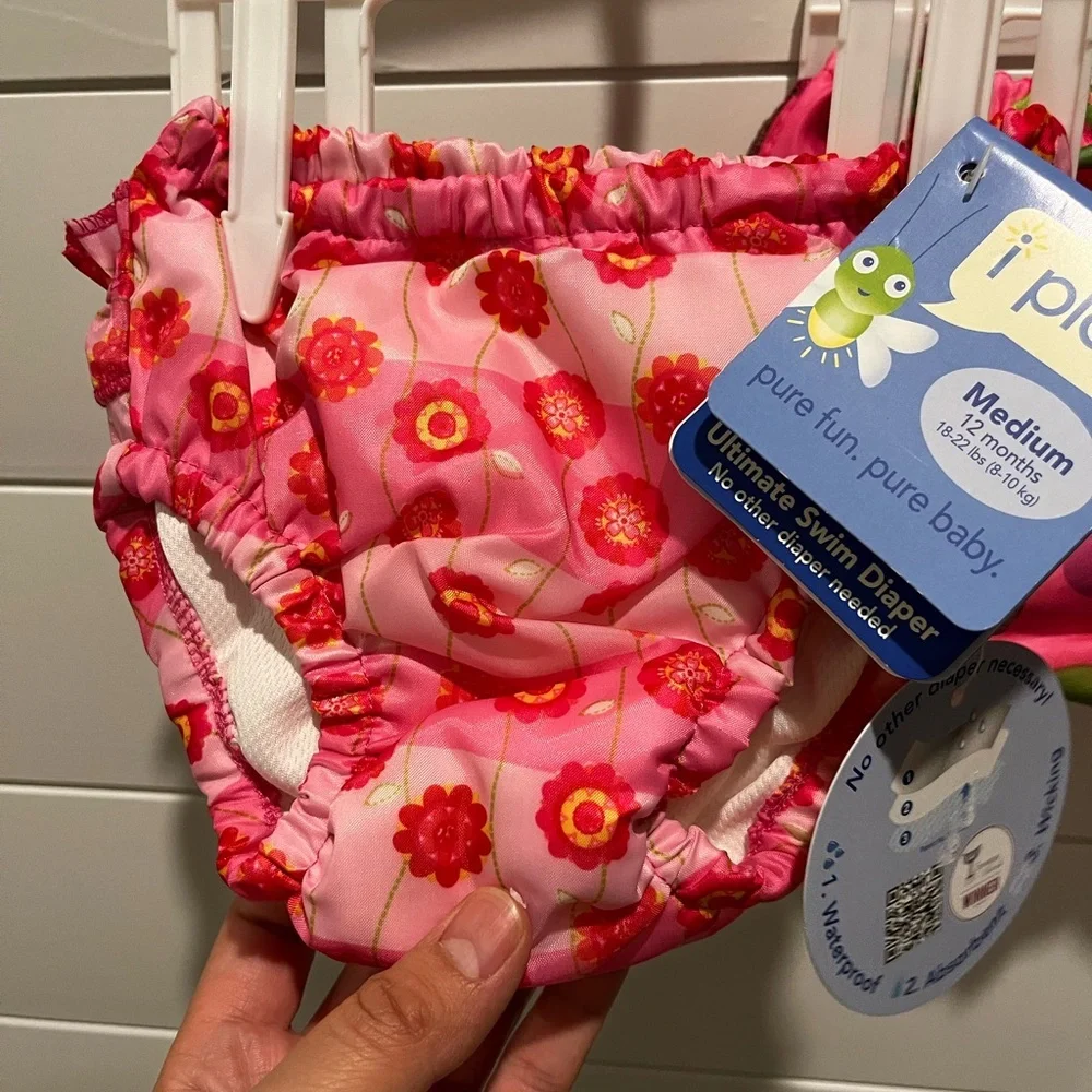 i play. Baby Swim Diapers - Girl (3 Set -12Months)